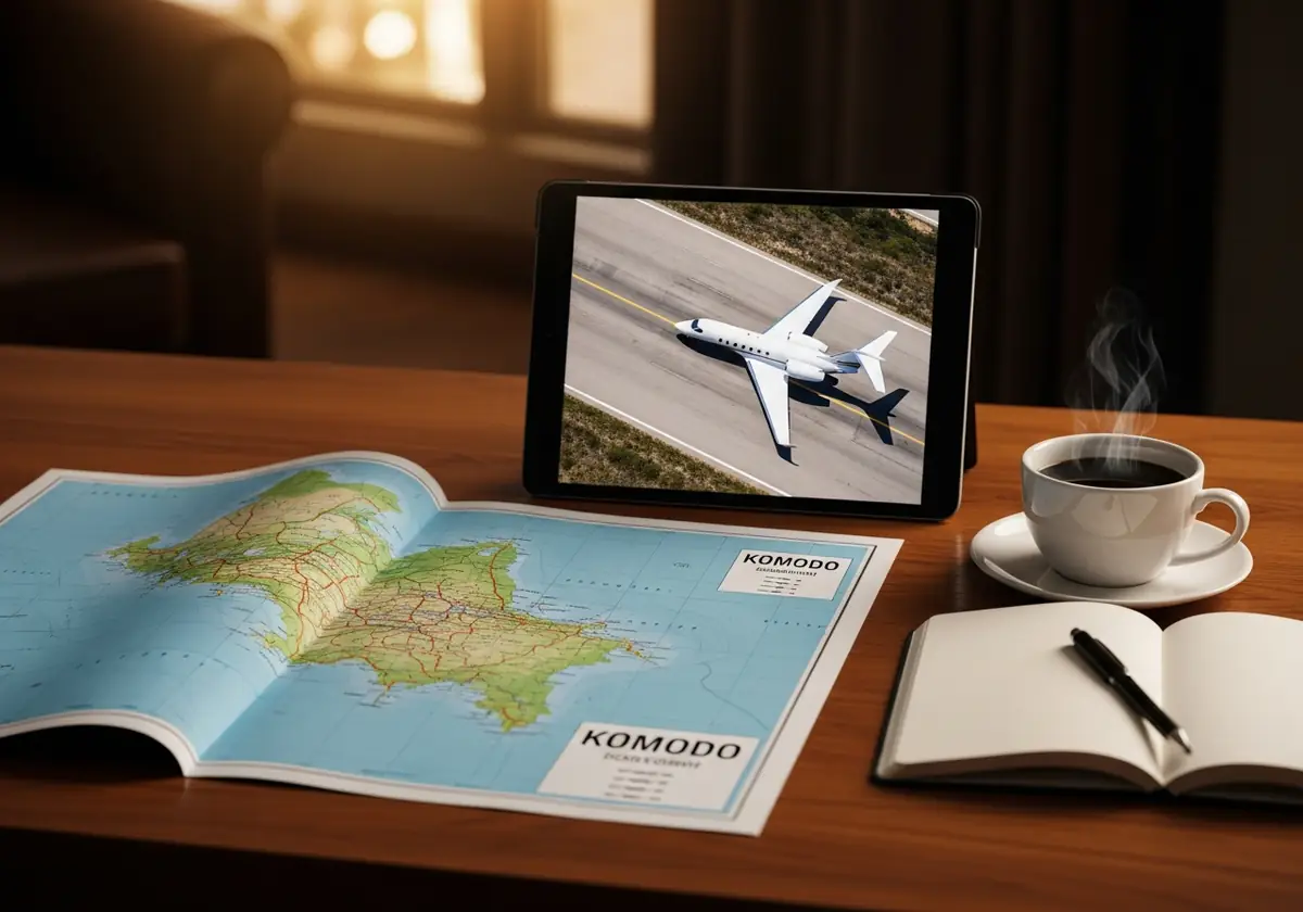 How to Arrange a Private Jet to Komodo